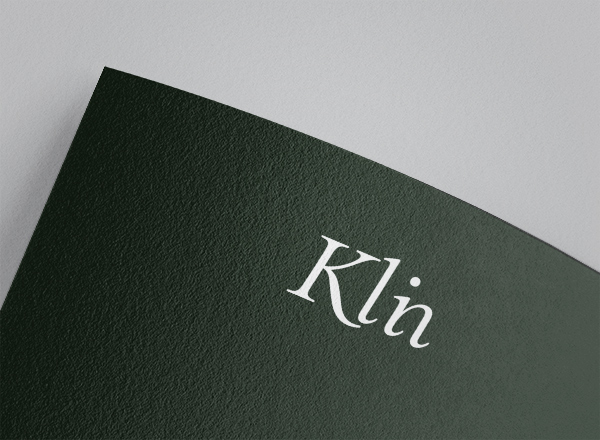 Logo Klin en blanc